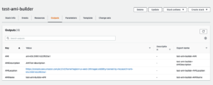 CloudFormation Stack output